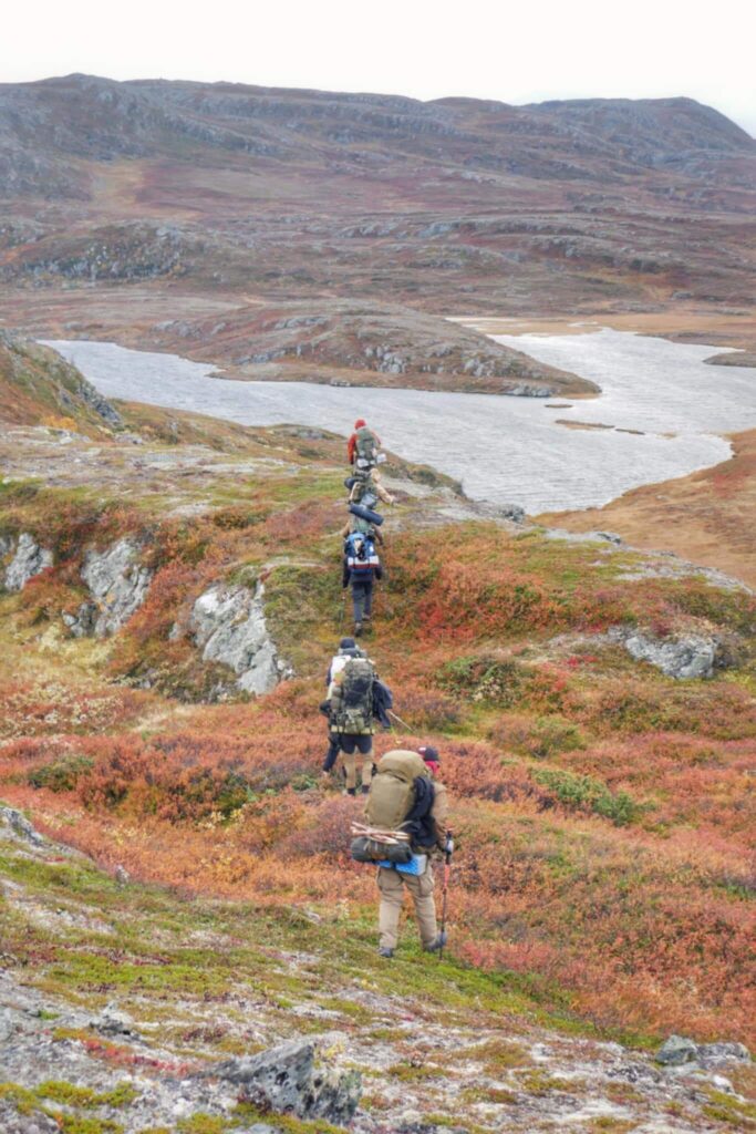 wędrowanie po górach z plecakami